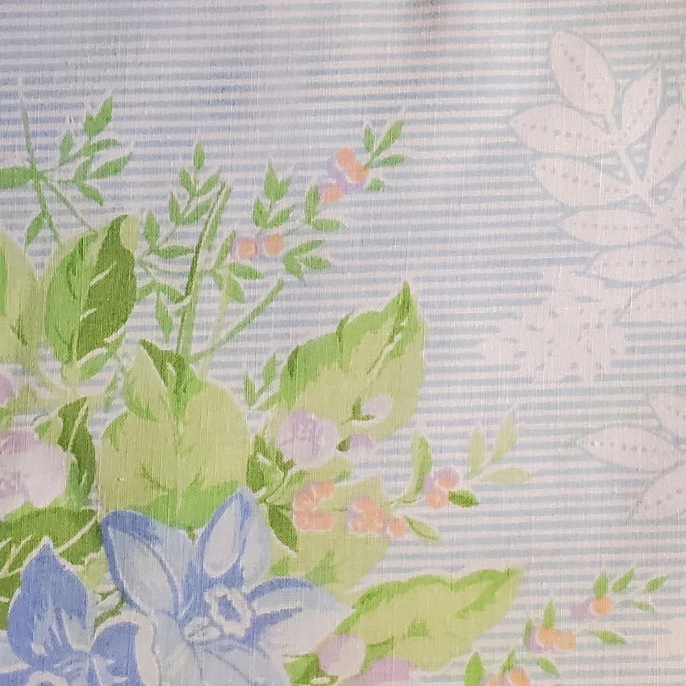 Vintage Lady Pepperell Veronica Full Size Flat sheet and pillow Case NIP